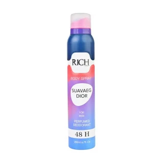 اسپری بدن مردانه ریچ بونومیا مدل Suavaeg Dior حجم 200 میلی لیتر