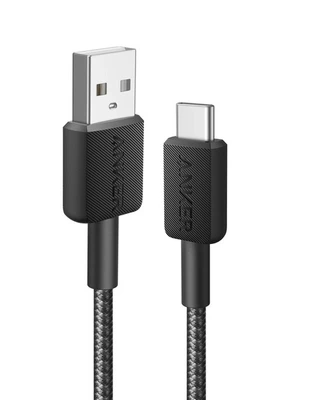 کابل تبدیل USB به USB-C انکر مدل 322/A81H5 طول 0.9 متر