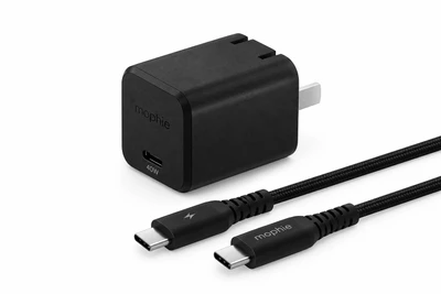 شارژر دیواری 40 وات موفی مدل ESS GAN 40W 1C به همراه کابل تبدیل USB-C-مشکی