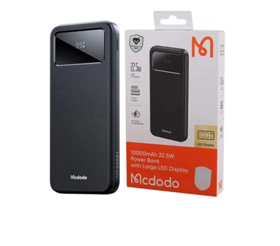 پاور بانک فست شارژ مک دودو MC-422 QC PD 22.5W ظرفیت 10000 میلی آمپر ساعت