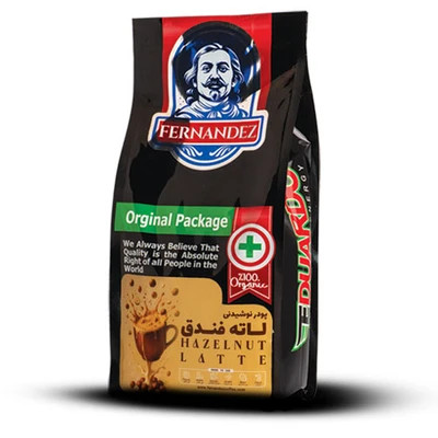 پودر لاته فندق فرناندز 500 گرم