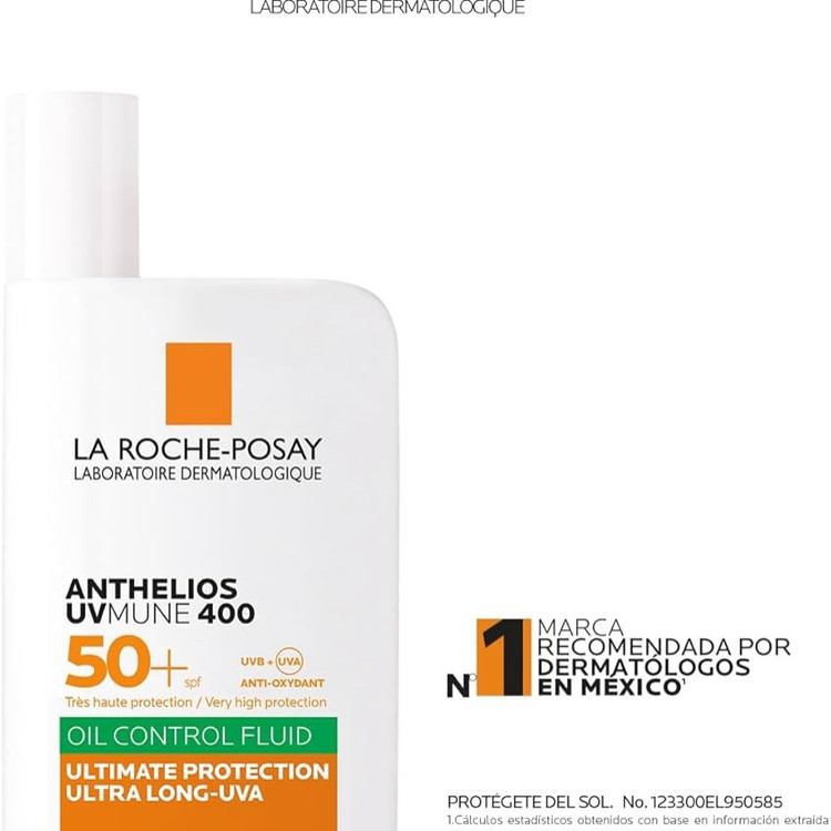 ضد آفتاب لاروش پوزای مدل Anthelios UVMUNE 400 حجم 50 میل SPF 50 کنترل چربی