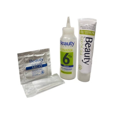 کیت رنگ مو زنانه فاقد سولفات و آمونیاک بیوتی شماره 6.99 رنگ VIOLET (شرابی) حجم 80 میل